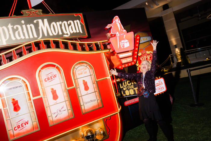 Partygoers tested their luck at the incredible Captain Morgan slot machine, which provided endless entertainment and fun prizes!